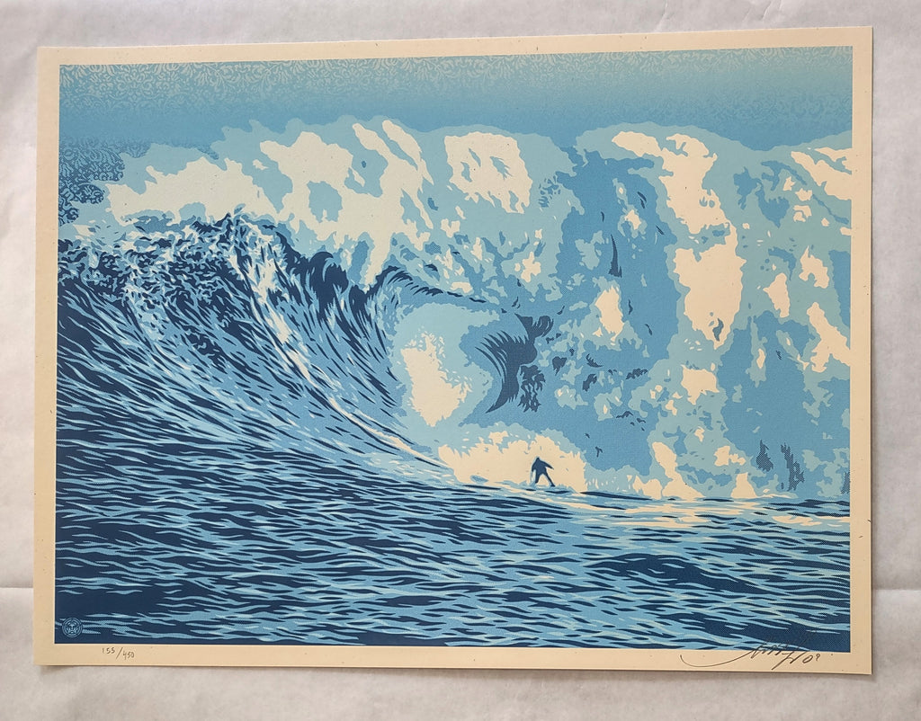 Shepard Fairey — "Jaws Wave" (Print Edition)