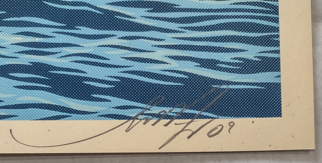 Shepard Fairey — "Jaws Wave" (Print Edition)