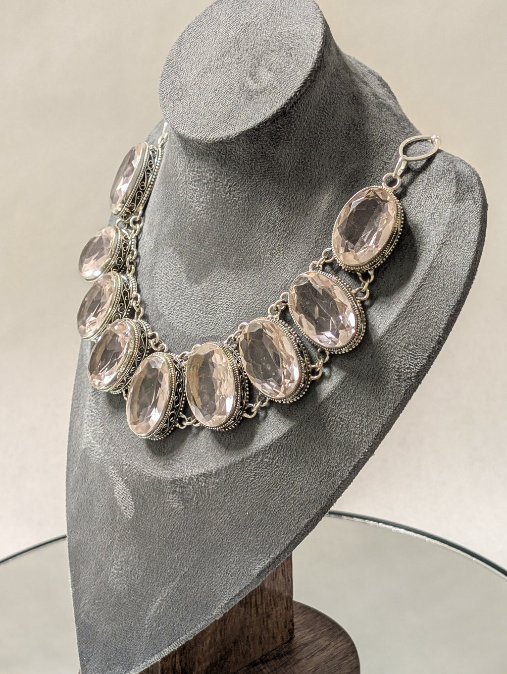 Pink Kunzite Necklace, India