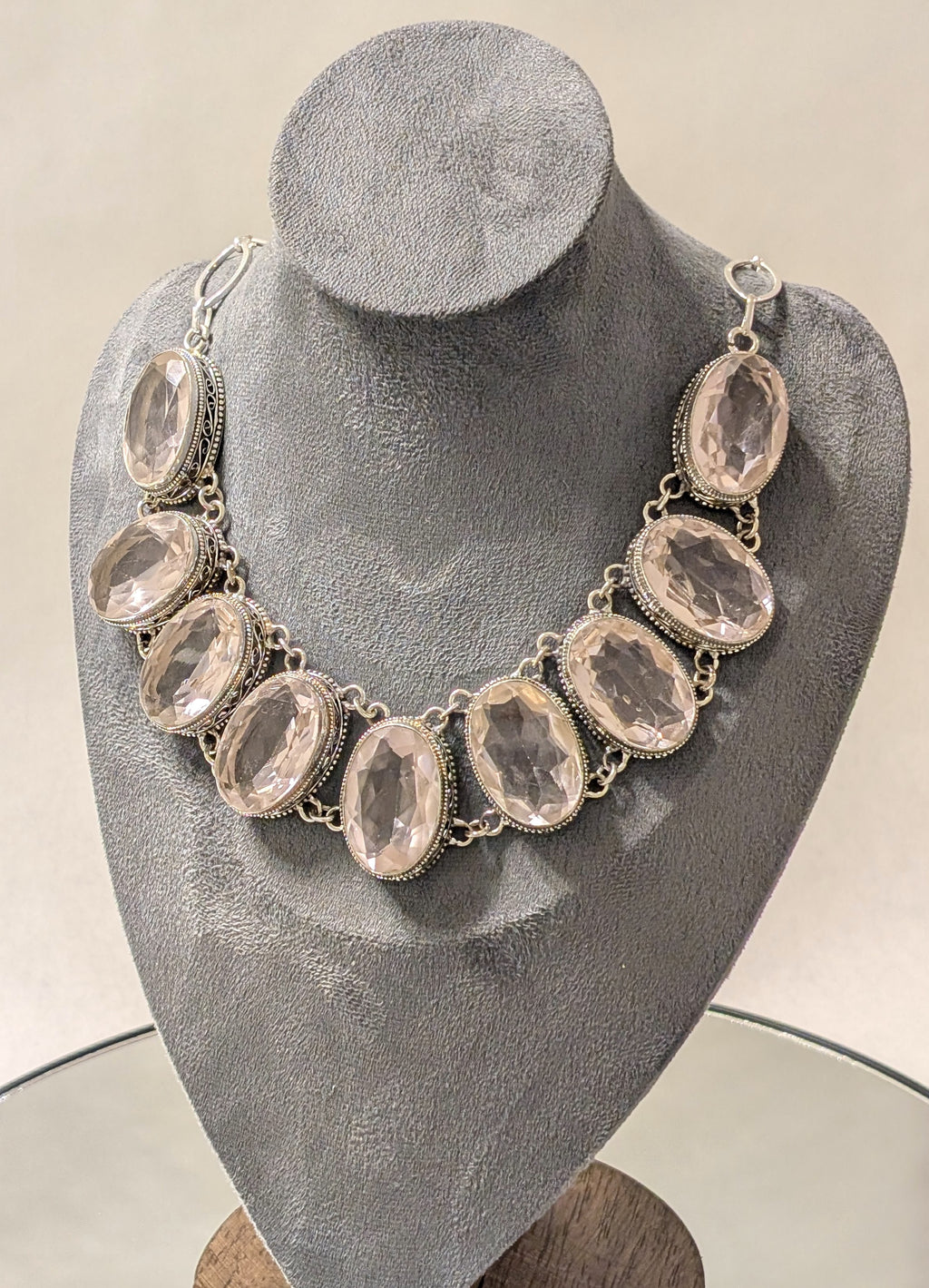 Pink Kunzite Necklace, India