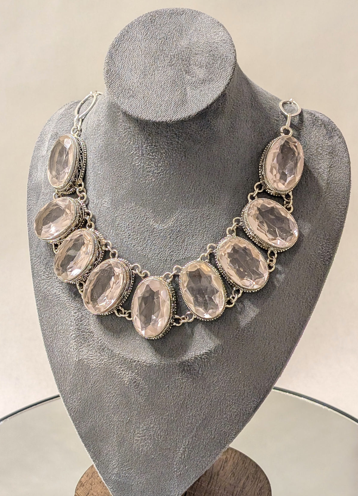 Pink Kunzite Necklace, India