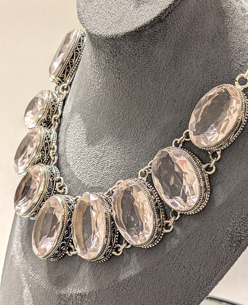 Pink Kunzite Necklace, India